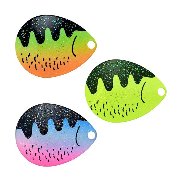 Lames De Spinner Colorado En Cuivre Taille 4 - Netcraft Tackle, Lot De 24 - Vintage